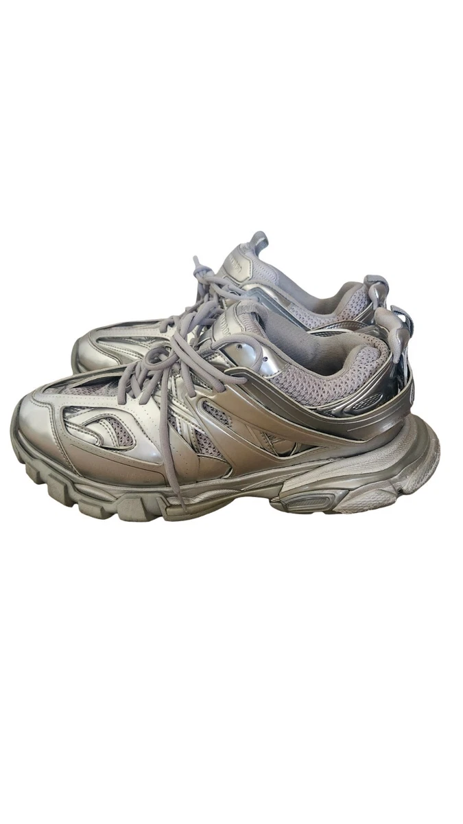 Balenciaga Track Trainer Metallic Silver for sale | eBay