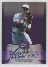 2012 Leaf Metal Draft Purple 4/25 James Ramsey #BA-JR1 Auto 2u8