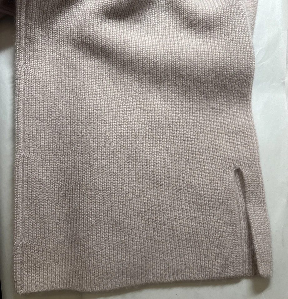 NWT TAHARI 100% Cashmere Grey Birch Pull On Lounge Pants Sz L-$235 - Image 4 of 4