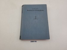 Buch H. Bergner Grundriss der Kunstgeschichte...