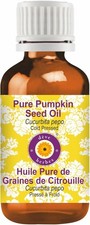 Deve Herbes Pure Pumpkin Seed Oil (Cucurbita Pepo) Cold Pressed Natural Therape