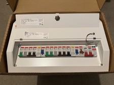 Contactum 10 Steel Consumer Unit, 100A Sw+2x80A RCD CU+SP, BS EN61439-3 Defender