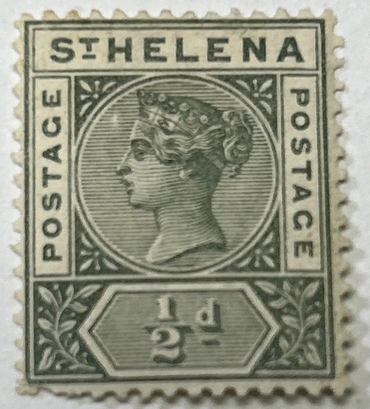 St. Helena Scott # 40 MH Single Victoria 1897 A41