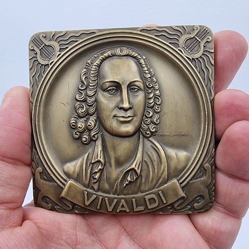 Bronze Medal / Vivaldi / Italian Composer - Picture 7 of 10