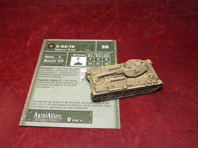 Axis & Allies Miniatures 06/48: T-34/76