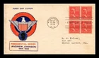 Dr Jim Stamps Andrew Johnson 17C Block First Day Cover Harvey Neare Cachet