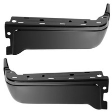 Rear Bumper End Cap For 2009-2014 Ford F150 Styleside Black No Sensor Holes Pair Rear Bumper End Cap For 2009-2014 Ford F150 Styleside Black No Sensor Holes Pair