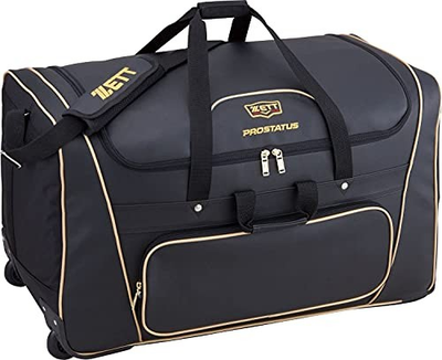 #ad ZETT Pro Status Helmet and Catcher#x27;s Gear Case BAP117 Black 1900 Length 74cm x $276.06