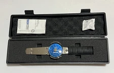 CDI 3/8 Drive Dial Type Torque Wrench Model 1502LDIN 0-150 In/Lb with Case  USA