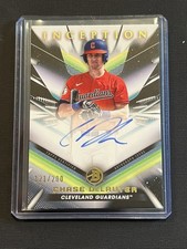 2023 BOWMAN INCEPTION CHASE DELAUTER AUTO /200 #BPACDR Guardians ROOKIE RC SP