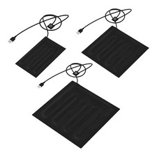 Reptile Heating Pad Warming Cushion Waterproof Temperature Adjustment USB