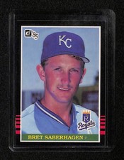 1985 Donruss #222 Bret Saberhagen