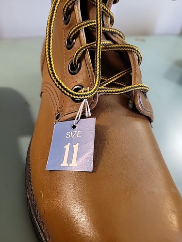 NWOB Vintage Biltrite Safety Toe Work Boots Nylon-Cord Neoprene Leather Sz 11 - Picture 14 of 20