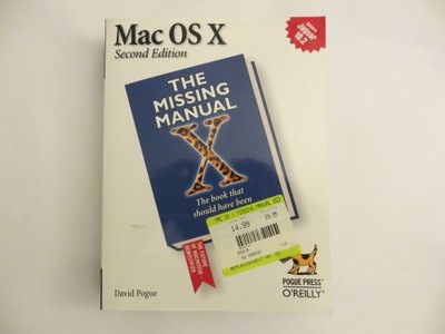 Mac OS X  The Missing Manual  - VERY GOOD