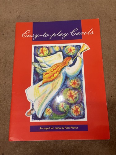 Easy-To-Play Carols For Piano - Arranged For Piano By Alan Ridout Paperback Book