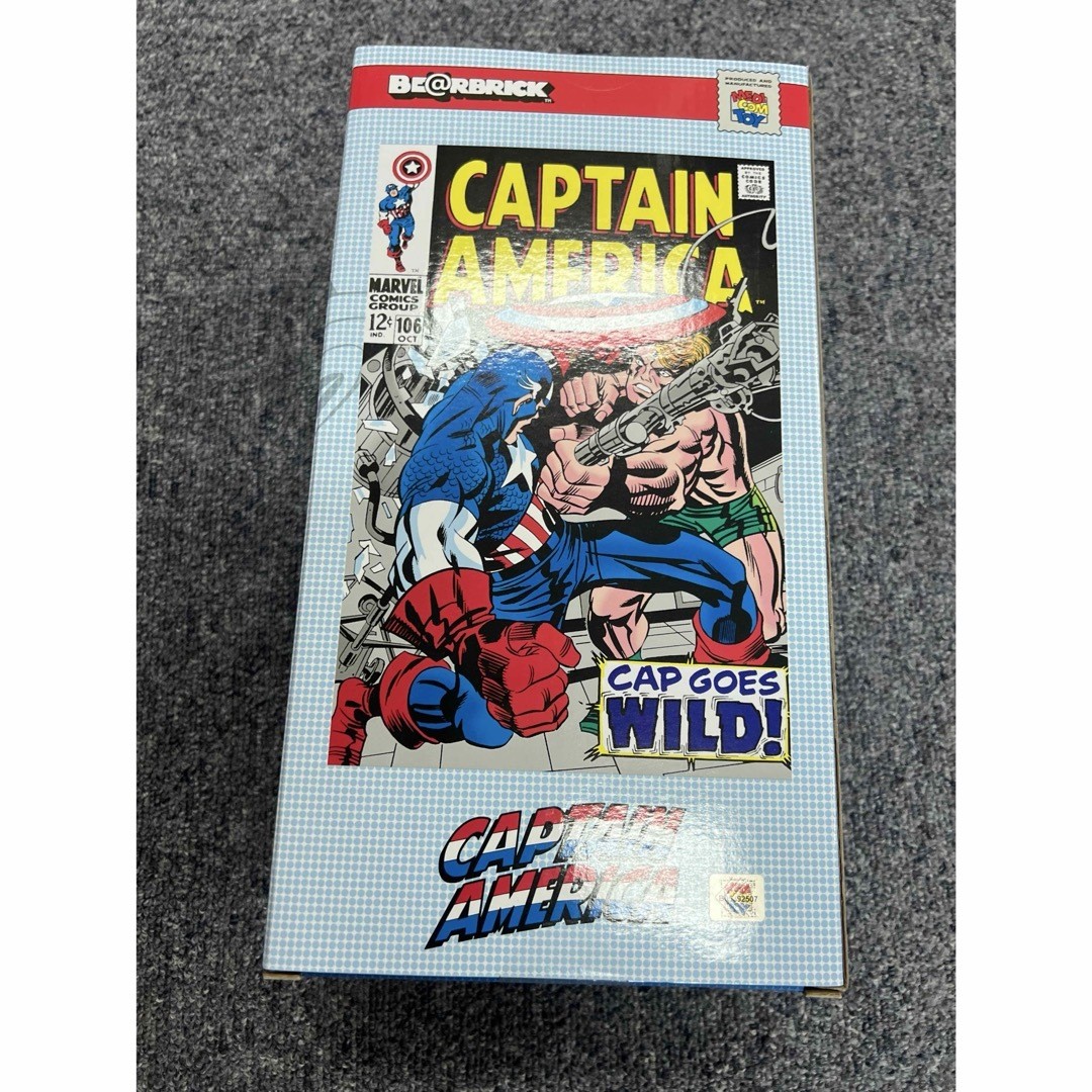 BE@RBRICK - 未開封　マーベル　BE@RBRICK CAPTAIN AMERICA 400％ Unopened Marvel BE @RBRICK CAPTAIN AMERICA 400% | eBay