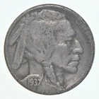 1937-S Indian Head Buffalo Nickel Average Circ *4702