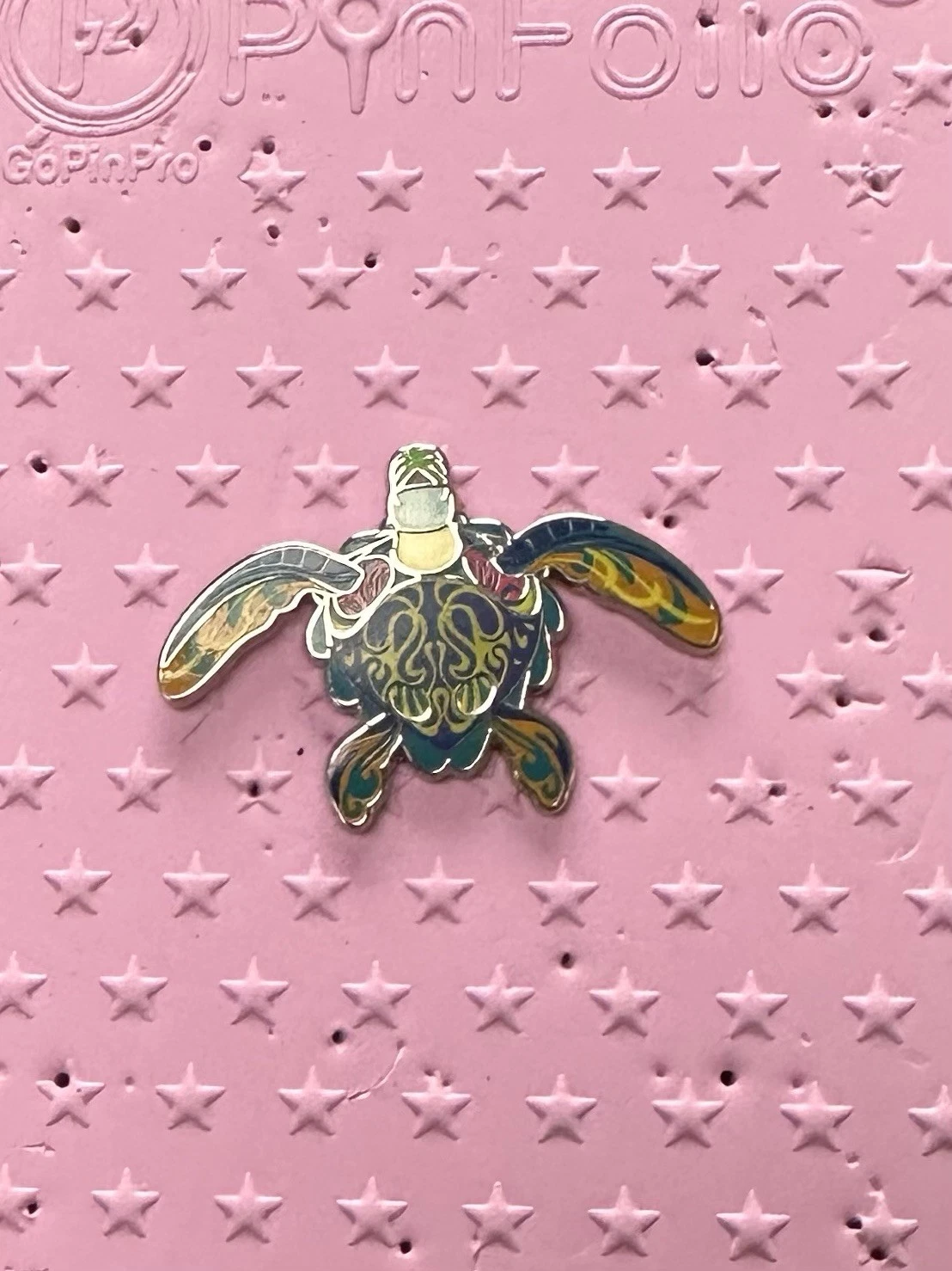 Disney Kite Tails Crush Turtle Kite Pin Extremely Hard To Find