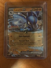 Pokémon TCG Lucario EX Prismatic Evolutions 051/131 Double Rare Stamped