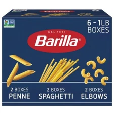 Barilla Pasta Variety Pack 1 lb 6 pk