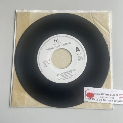 Hubert Felix Thiefaine – Les Mouches Bleues Rare SP Jukebox avec étiquette 1985 - Photo 1/4