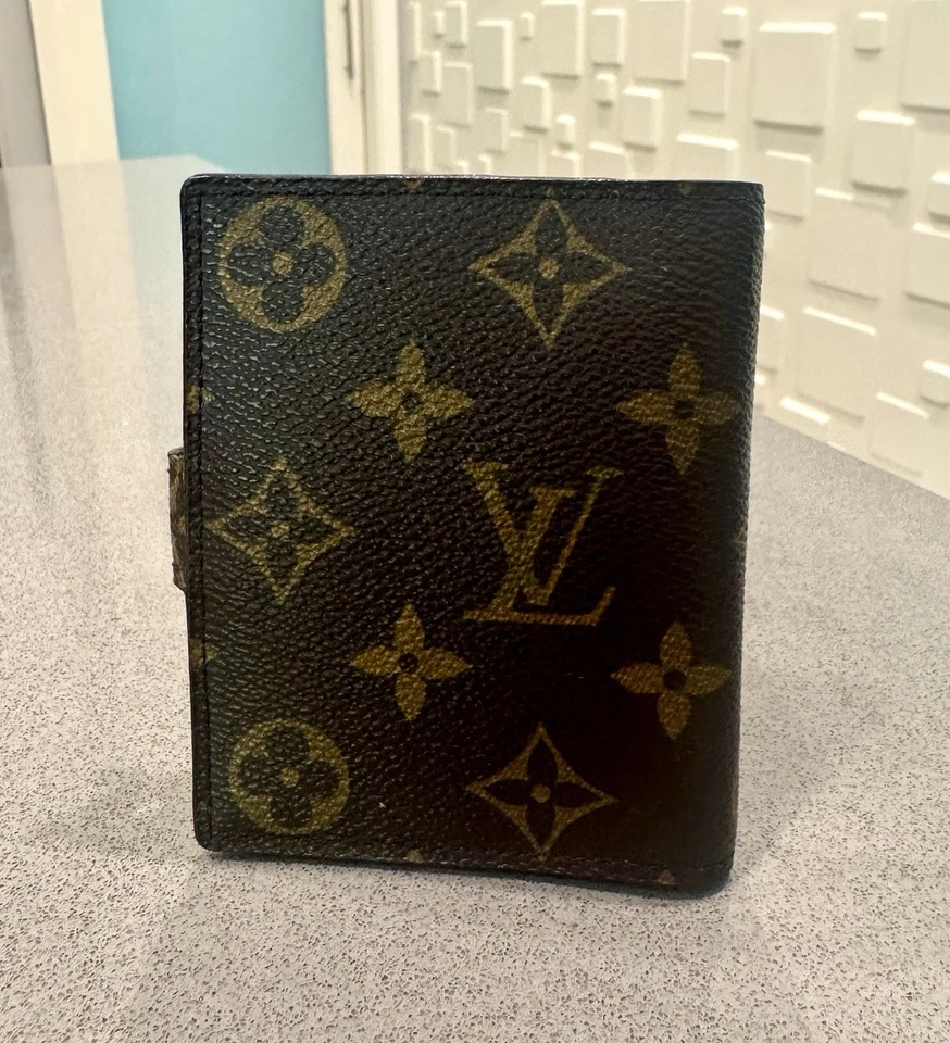 RARE Louis Vuitton Monogram Mini Card Pocket Organizer Agenda Planner - Image 3 of 4