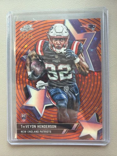 2025 Topps Cosmic Chrome TreVeyon Henderson Base (RAW)