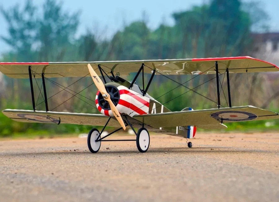 RC 3S Sopwith Camel F.1 1200mm ARF ARTF Balsaholz Fast Fertig Modellflugzeug - Bild 2 von 4