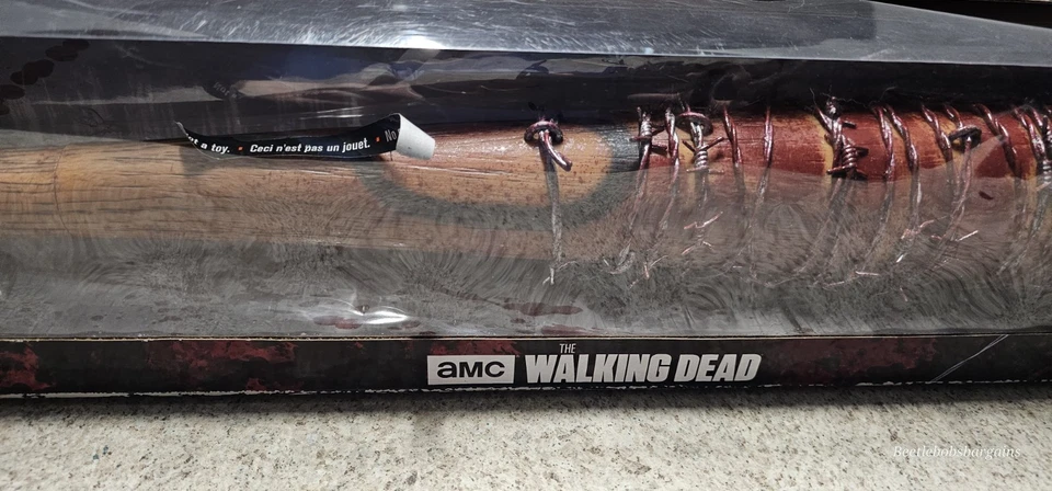 McFarlane 行尸走肉 Negan's Bat Lucille Take It Like a Champ Edition Bloody  — 第 3/4 张图片