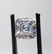 5 Ct Natural D Color Asscher Cut Lab Grown Loose Diamond VVS1 Clarity Certified