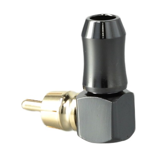 Solder Type For RCA Right Angle Connector Adapter with Excellent Conductivity - Photo 10/12
