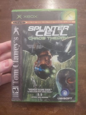 Tom Clancy's Splinter Cell: Chaos Theory (Microsoft Xbox, 2006) CiB