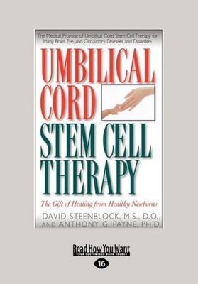 Steenblock - Umbilical Cord Stem Cell Therapy  The Gift of Healing fro - X555z