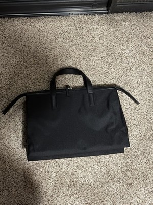 Armani Acqua Di Giò Black Men's Top Handle Zip Bag for Business or