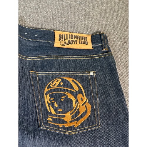 Billionaire Boys Club Jeans BBC Selvedge Astronaut Raw Denim Smart Cut Size 38 - Picture 4 of 13