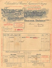 1920 SUPERIOR BUTTER D ISIGNY BRETEL FRERES A VALOGNES