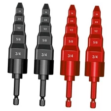 4 Sets HVAC Flaring Tools, Swaging Tube Repair 5 in 1 Air 4Sets HVAC tools