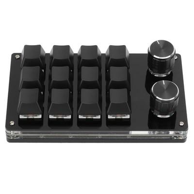 Arsor One Handed Programmable Mechanical Gaming Keypad 12 Keys Multifunctional