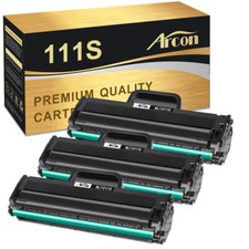 3 PACK Toner Cartridge MLTD111S MLT-D111S For Samsung 111S Xpress M2070FW M2020W