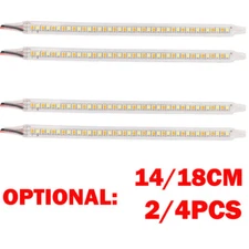 2/4PC 14/18cm Car Side Mirror Lamp Strip Turn Signal Indicator -Dynamic Light