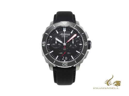 Alpina Stainless Steel Case Wristwatches with Chronograph
