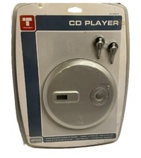 TRUTECH Discman Personal Portable CD Player With Earbuds T100-CD NEW  SEALED