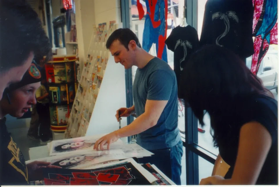 DAVID MACK KABUKI PRINT Signed and Numbered, 1990s - Image 2 of 2