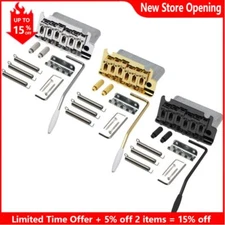 Two-Point Tremolo Bridge Assembly with 14mm Block & Tremolo Arm