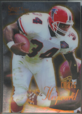 1995 Pinnacle Select Certified Edition #91 Craig Heyward Atlanta Falcons