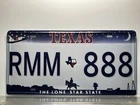 VINTAGE REPRODUCTION- TIN METAL SIGN- MAN CAVE- LICENSE PLATE- TEXAS