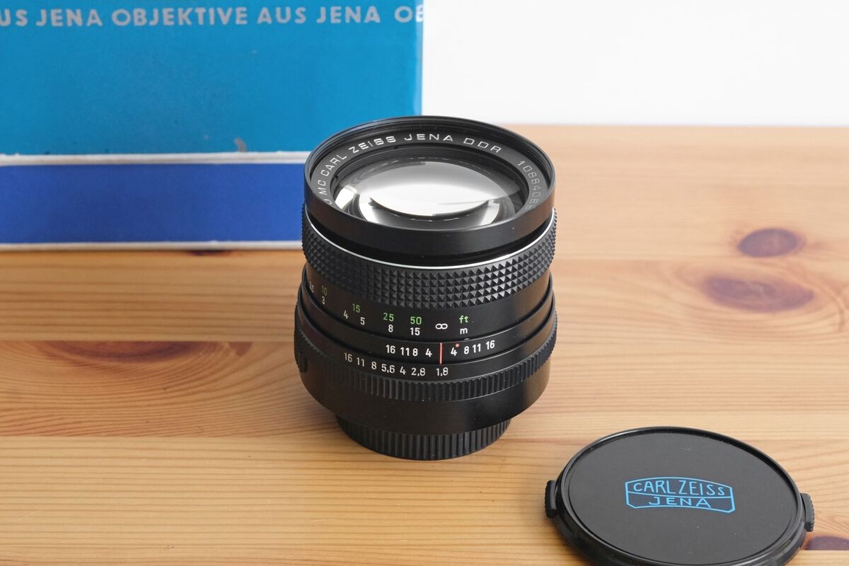Carl Zeiss Jena DDR Pancolar 80mm f/1.8 Lens: CLA'd & Boxed Carl Zeiss Jena DDR Pancolar 80mm f/1.8 Lens: CLA'd & Boxed