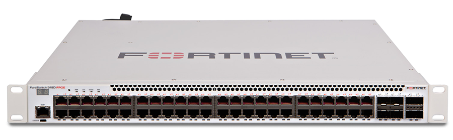 Fortinet FortiSwitch FS-548D-FPOE Network Switch Layer 2/3 48xGE