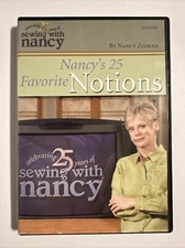 Sewing With Nancy: Nancy's 25 Favorite NOTIONS- DVD