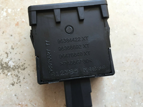 Peugeot Citroen orig. Schalter LWR Leuchtweitenregulierung 96384422XT